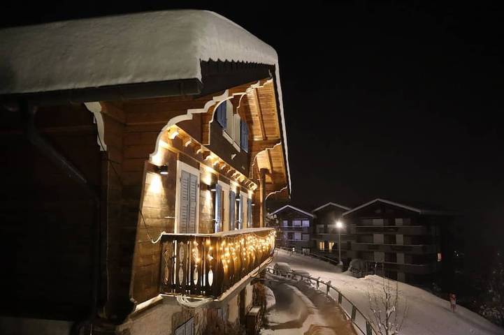 Chalet für 8 Personen, mit Balkon und Garten - 1