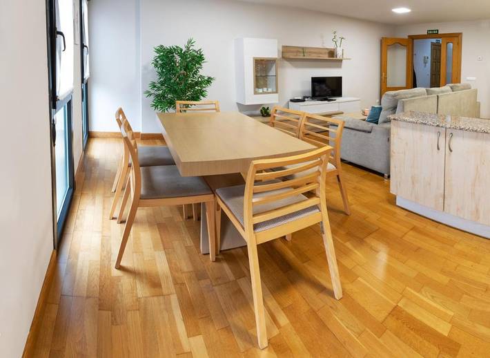 Appartement de vacances pour 6 personnes, avec Balcon ainsi que Terrasse et Vue dans Elizondo