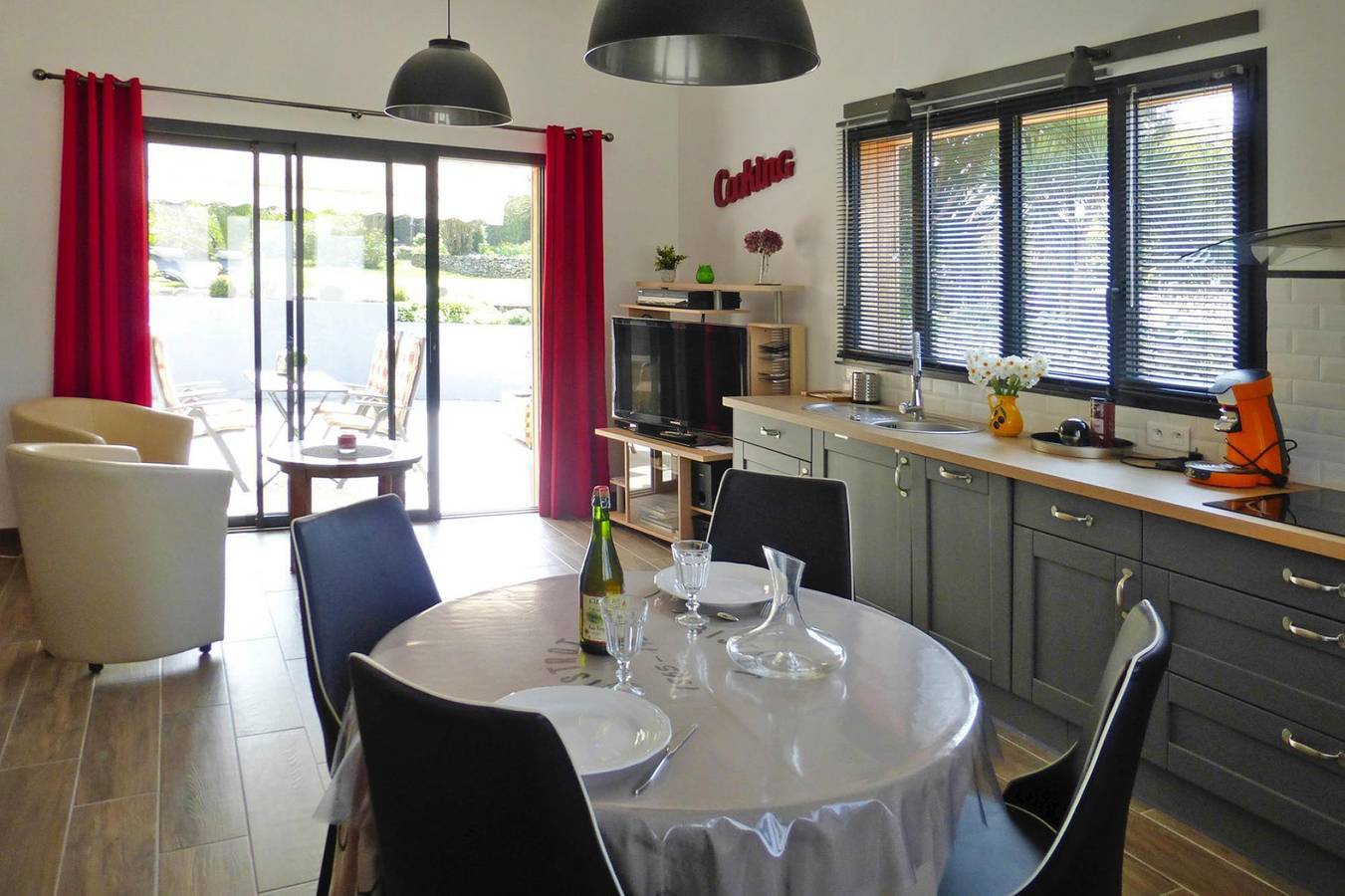 Ferienhaus in der Normandie am Strand in Néville-sur-Mer, Vicq-sur-Mer