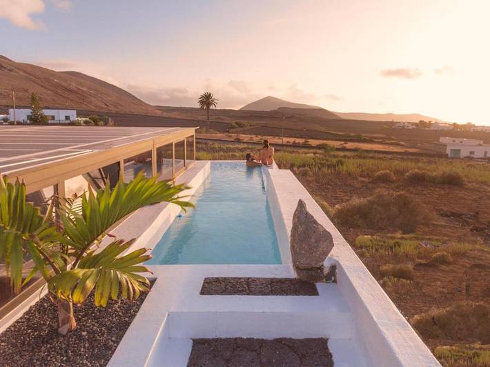 Resort per 2 persone, con Terrazza e Giardino nonché Piscina e Panorama a Lanzarote