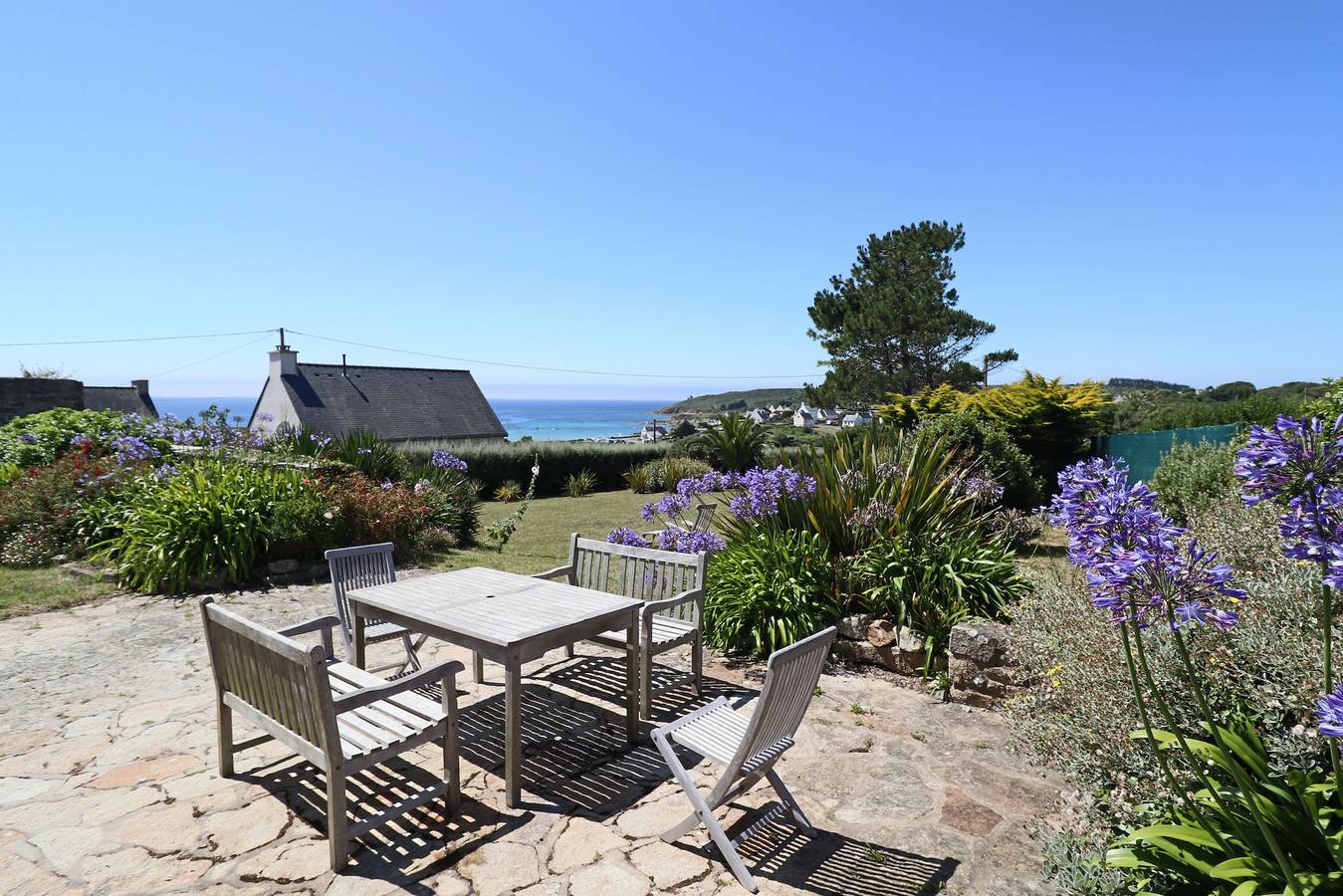 Ferienhaus für 6 Personen mit Garten in Primelin, Quimper und Umgebung