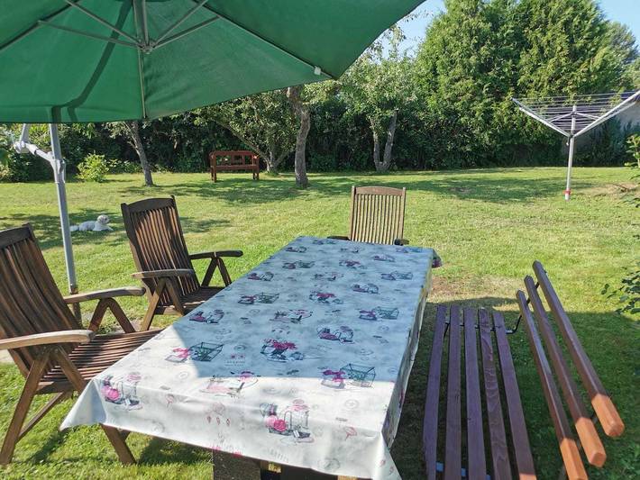 Ferienwohnung für 4 Personen, mit Garten