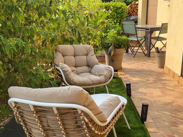 Apartamento de vacaciones para 4 personas, con jardín - 1