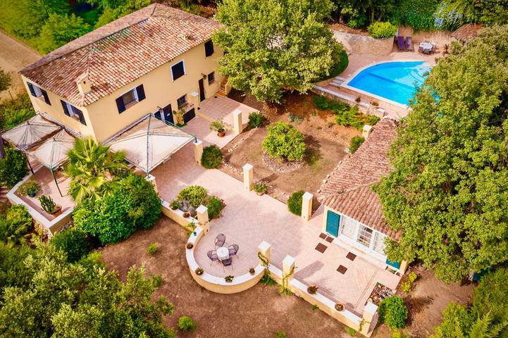 Maison de vacances pour 8 personnes, avec jacuzzi ainsi que sauna et jardin à Saint-Paul-de-Vence
