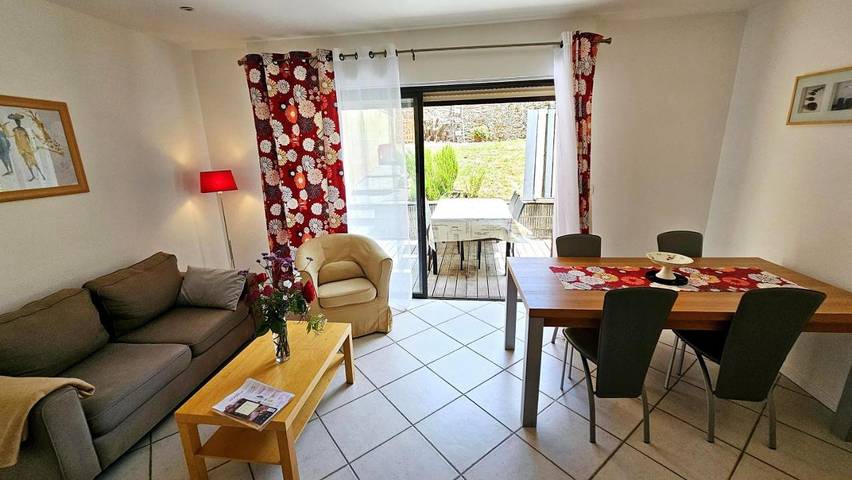 Appartement de vacances pour 2 personnes, avec Terrasse et Jardin