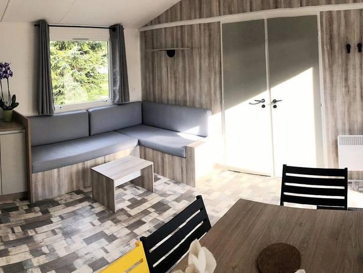 Flower Camping de La Grande Lande - Mobilhome 6 personnes - Grand Confort - Tv - 3 chambres in Moëlan-sur-Mer, Région de Quimper