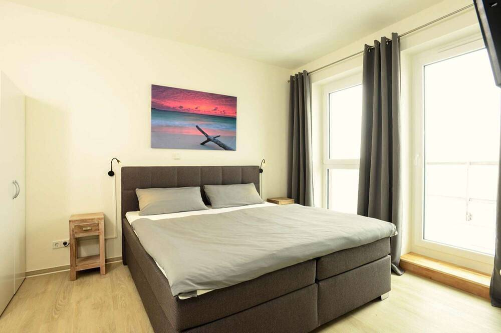 Ganze Wohnung, Penthouse Wohnung mit herrlichem Meerblick, Dachterrasse , Whirlpool &Sauna in Olpenitz, Kappeln