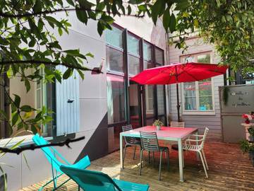 Gîte pour 4 personnes, avec terrasse, animaux acceptés dans Plage de la Concurrence