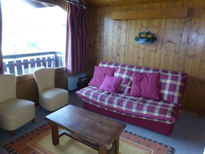 Chalet pour 6 personnes, avec balcon, animaux acceptés à Demi-Quartier