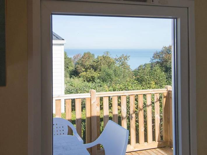 Camping pour 4 personnes, avec sauna et bassin pour enfant en Normandie - 2