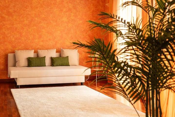 Appartement de vacances pour 7 personnes, avec Balcon et Terrasse ainsi que Jardin et Vue à Castano Primo