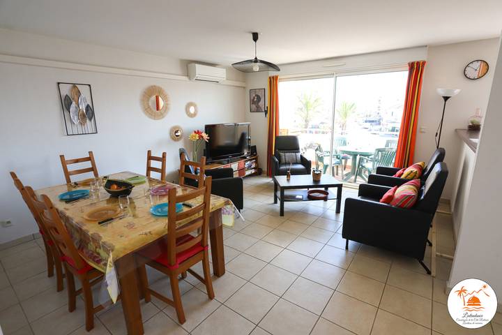 Gîte pour 4 personnes, avec balcon dans Plage Rodin - 3