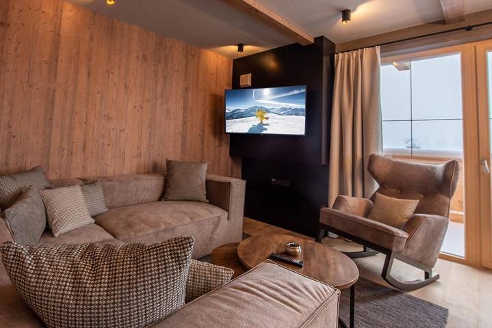 Hütte für 5 Personen, mit Sauna und Ausblick sowie Balkon in der Zillertal Arena