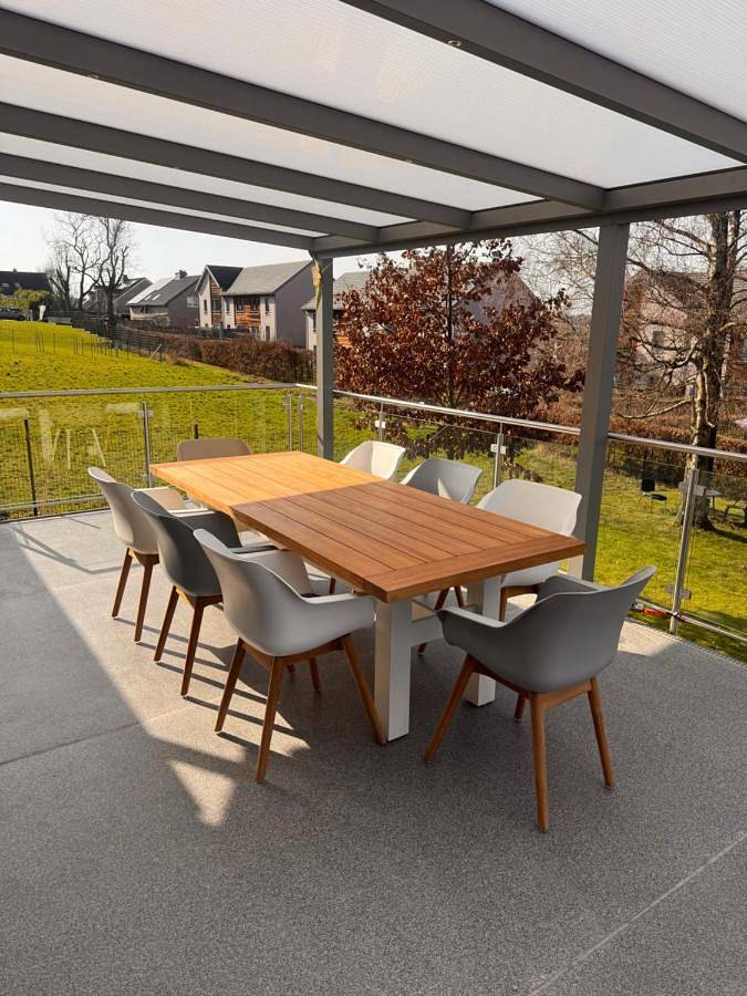 Ferienwohnung für 8 Personen, mit Garten und Ausblick, mit Haustier