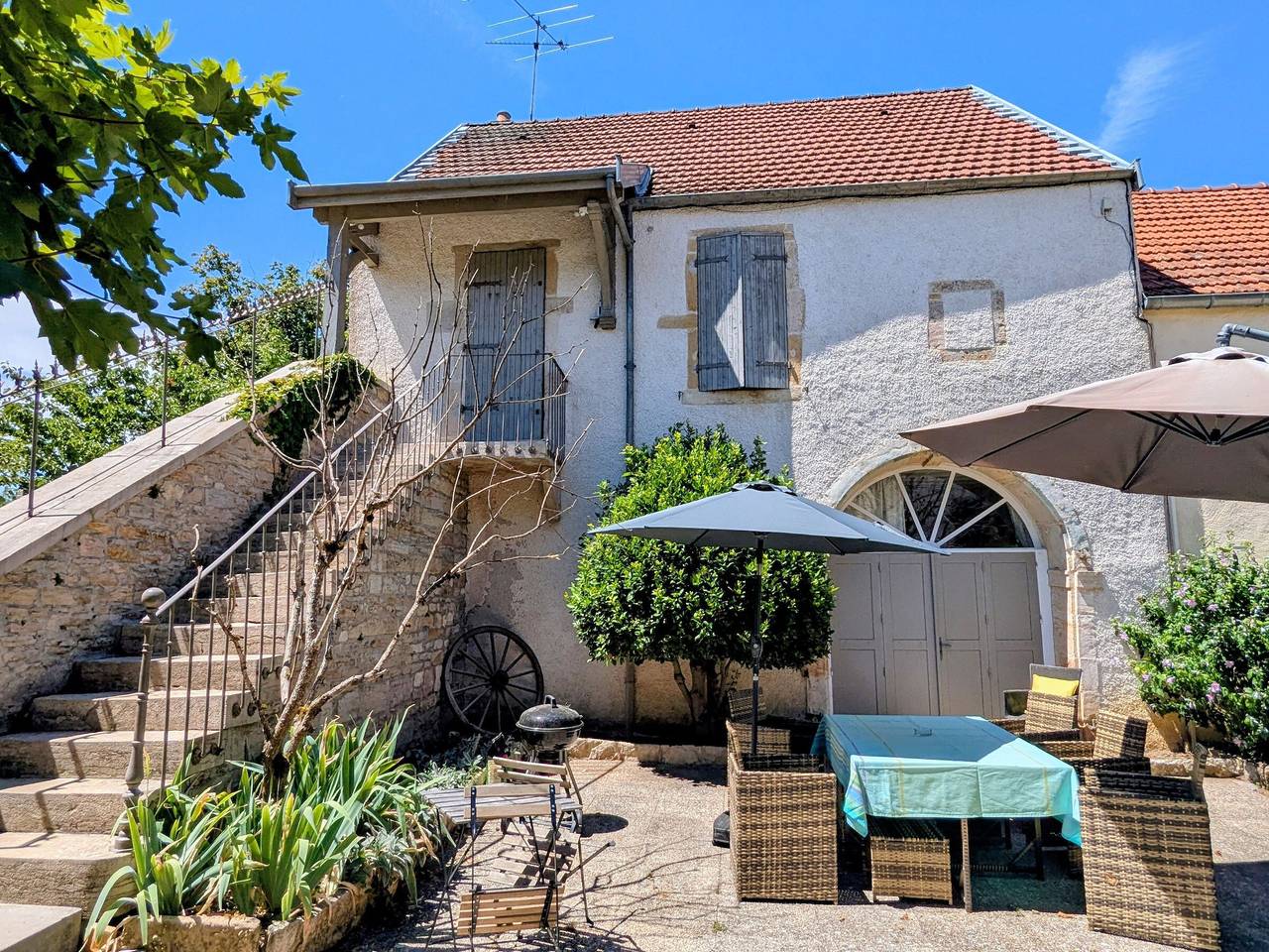 Gîte convivial au cœur des vignes - 6 pers. in Fixin, Région de Dijon