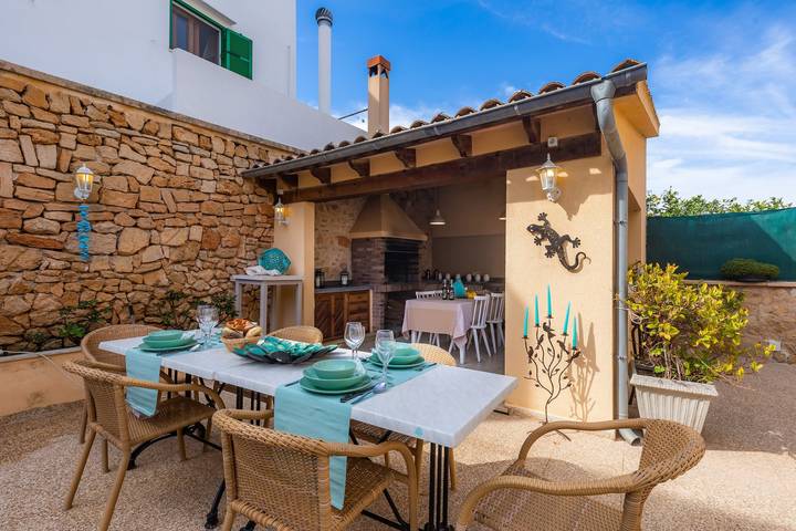 Casa de vacaciones Casa Hermosa con piscina, terraza, aire acondicionado y Wifi in Capdepera, Mallorca Este