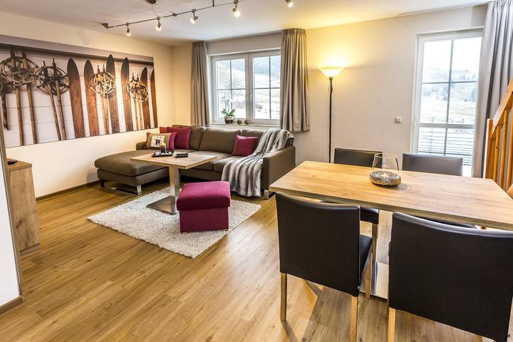 Ferienwohnung für 3 Personen, mit Terrasse und Garten in Oberwiesenthal