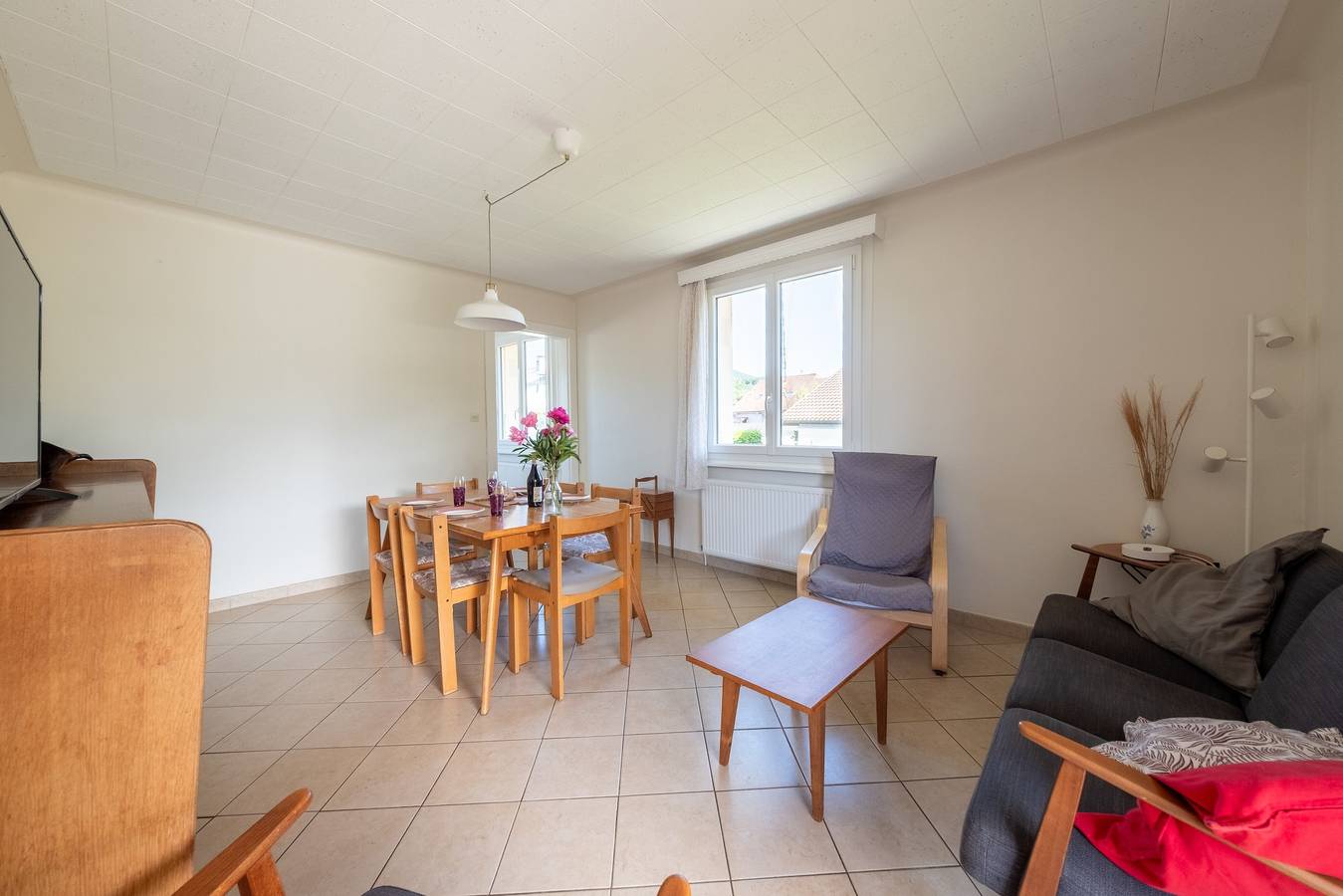 Ferienhaus 'La Maison Et L'étang De Pêche' mit Bergblick, privater Terrasse und Wlan in Vagney, Regionaler Naturpark Belchen der Vogesen