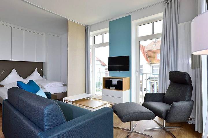 Vakantiewoning voor 5 personen, met sauna en balkon op Wangerooge