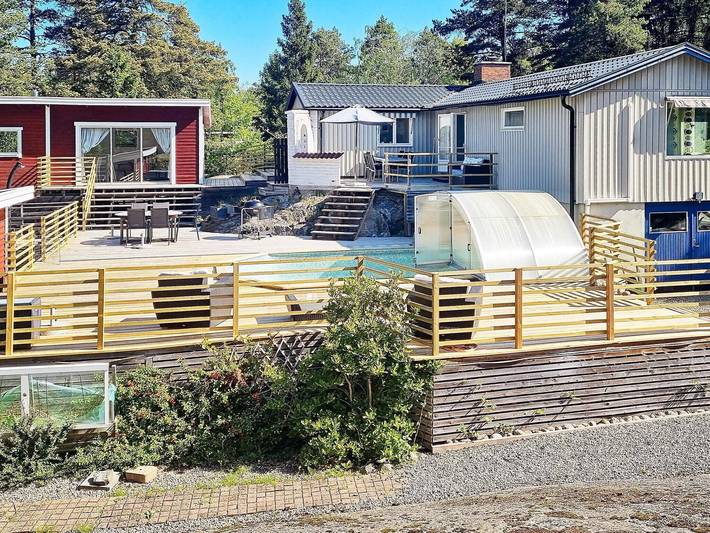 Ferienhaus für 7 Personen, mit Pool und Sauna sowie Terrasse, kinderfreundlich - 1