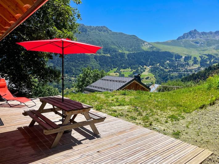 Chalet pour 8 personnes, avec Terrasse