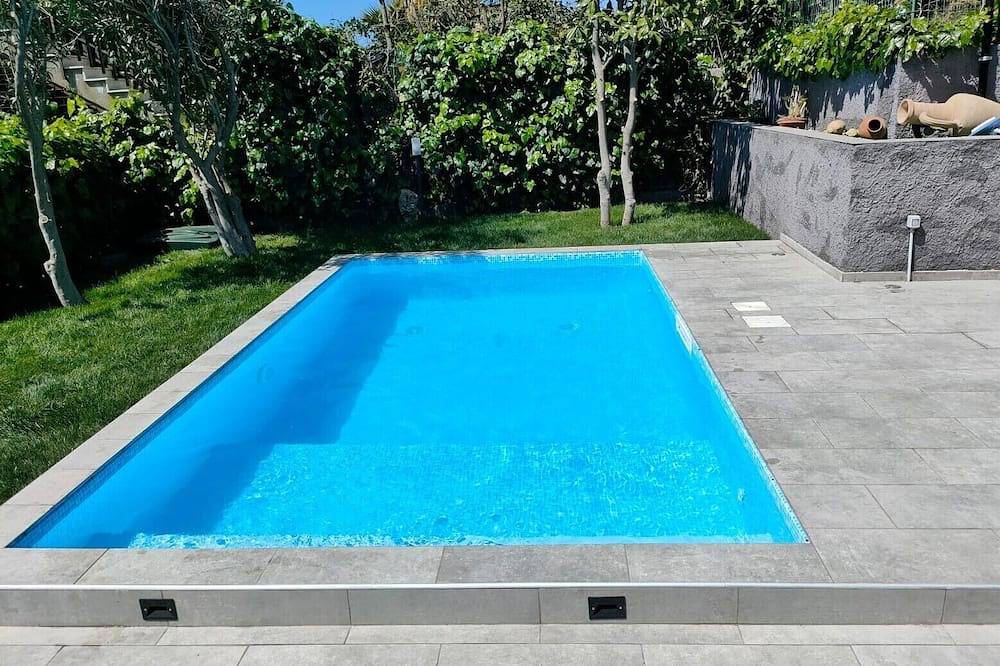 The garden of Etna in Mascalucia, Catania Provinz