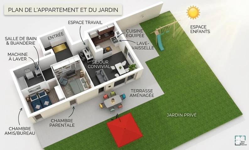 Gîte pour 6 personnes, avec vue et jardin, animaux acceptés à Horbourg-Wihr - 3