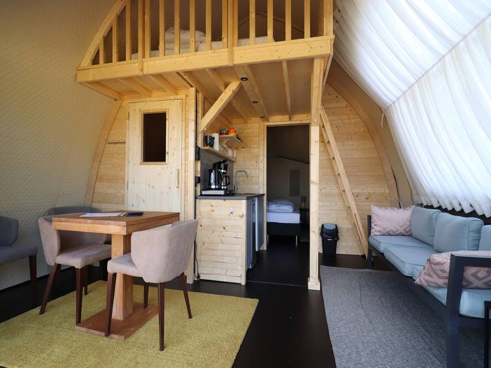 Camping für 2 Personen, mit Sauna und Garten in Drenthe - 2