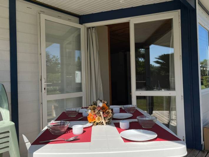 Chalet pour 5 personnes, avec terrasse, animaux acceptés en Charente-Maritime - 3
