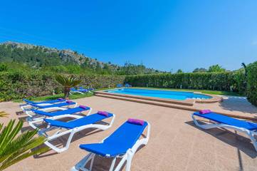 Chalet in Pollença, Serra de Tramuntana für 10 