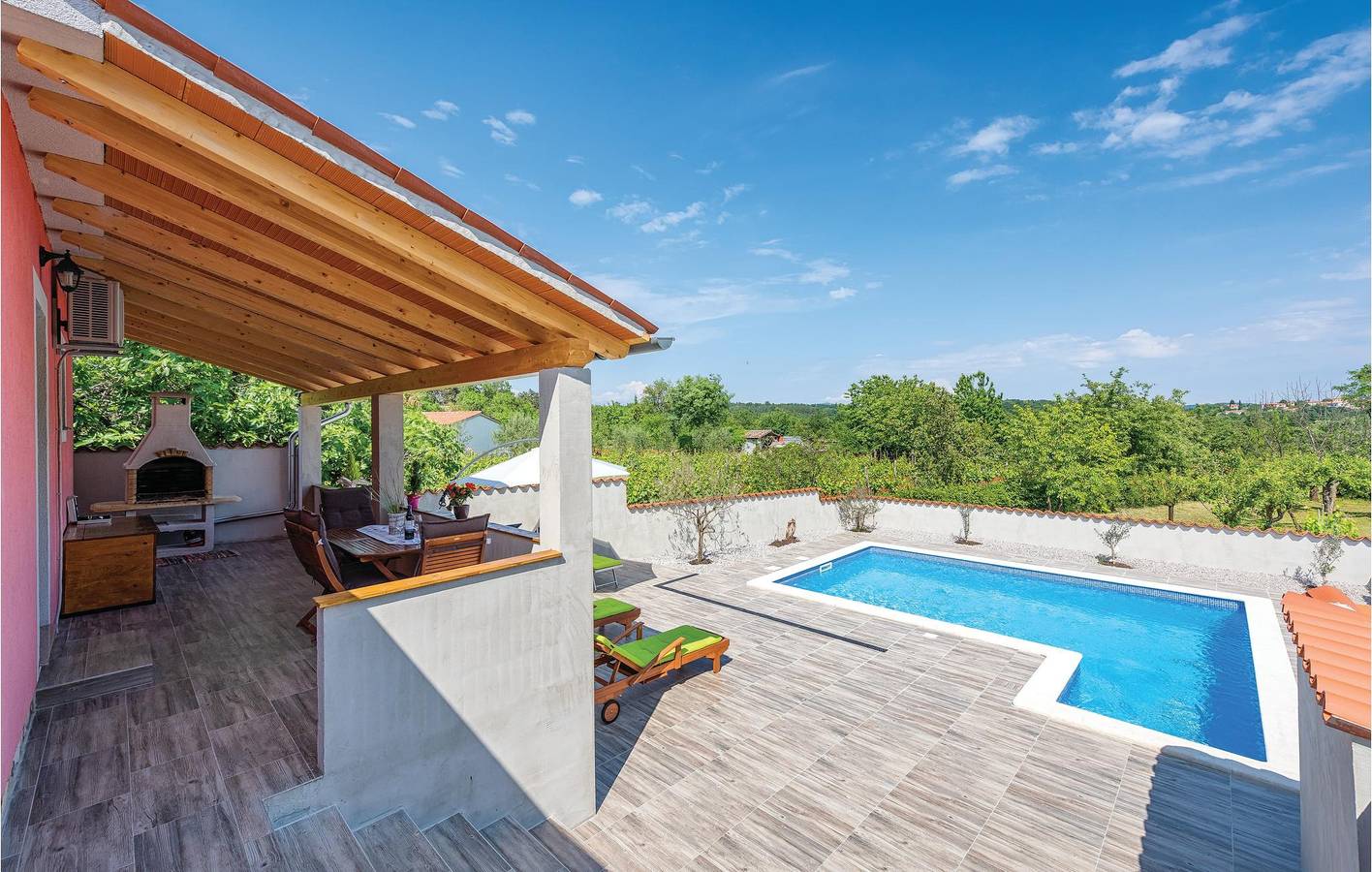 Casa de vacaciones para 4 personas con terraza in Istria