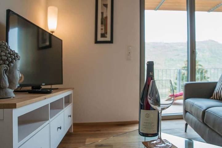 Ferienwohnung für 3 Personen, mit Sauna und Garten