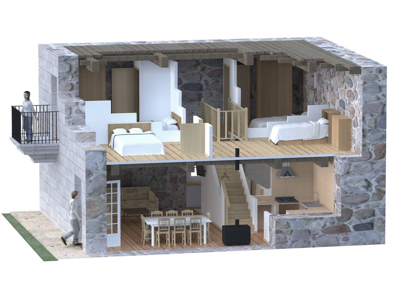 Apartamento entero, Mit Wasserblick in San Juan del Río (Orense), Provincia de Orense