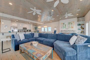 Vacation Rental for 16 Guests in Port Aransas, Mustang Island, Picture 1