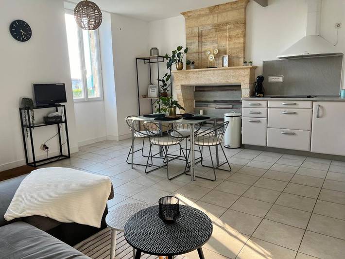 Appartement de vacances pour 4 personnes, avec Jardin