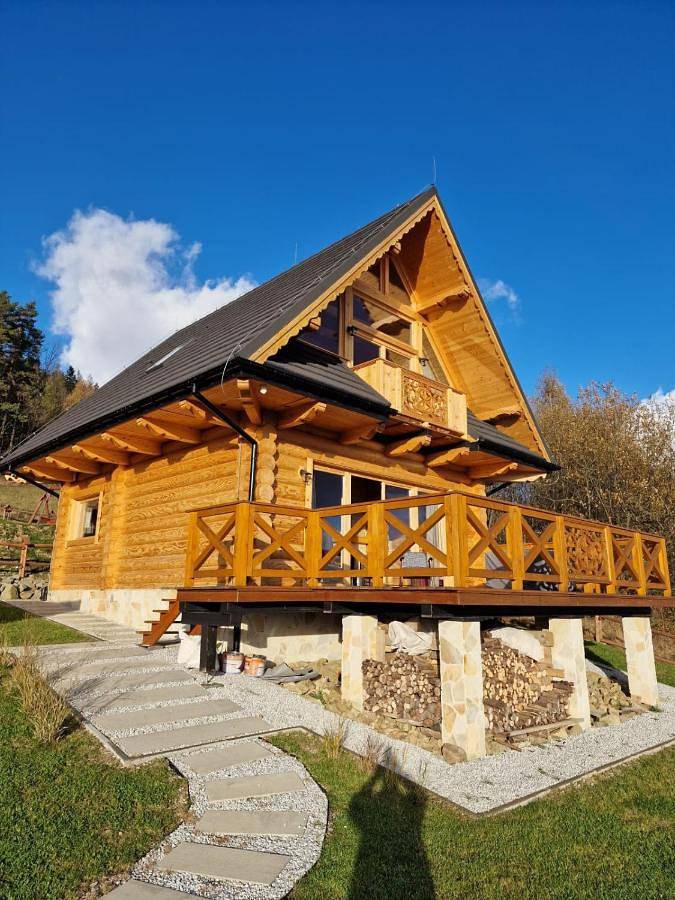 Location de vacances pour 6 personnes, avec vue ainsi que balcon et sauna à Stryszawa