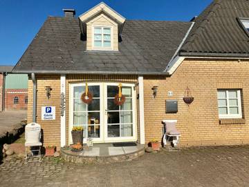 Ferienwohnung für 4 Personen, mit Balkon und Garten, kinderfreundlich in Munkbrarup