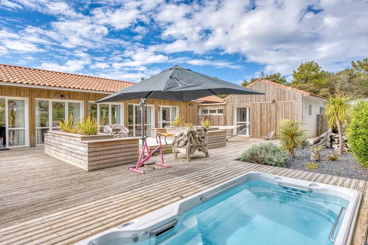 Villa pour 14 personnes, avec jardin et jacuzzi, animaux acceptés en Vendée - 2