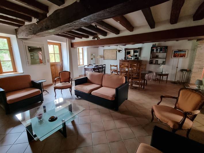 Gîte pour 10 personnes, avec piscine, animaux acceptés à Crézancy-en-Sancerre - 3