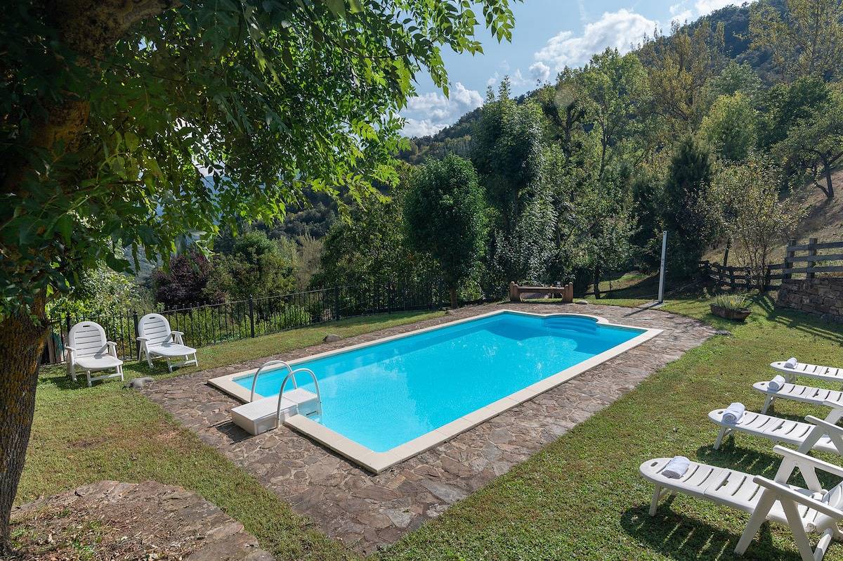 Maison de vacances pour 4 personnes avec jardin in Cabezón de Liébana, Chaîne Cantabrique