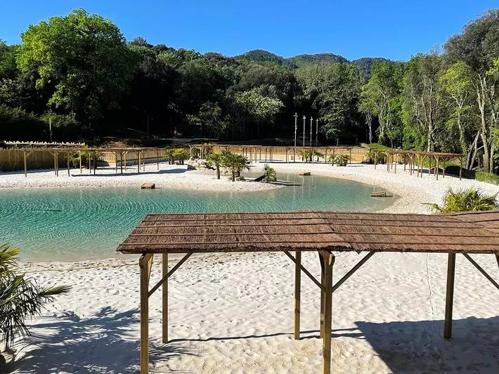 Chalet pour 4 personnes, avec vue ainsi que piscine et terrasse, animaux acceptés dans le Gard - 3