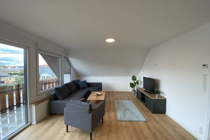 Ferienwohnung für 6 Personen, mit Balkon in Schwanau