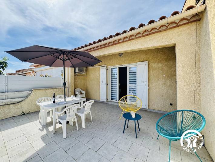 Gîte pour 4 personnes, avec terrasse