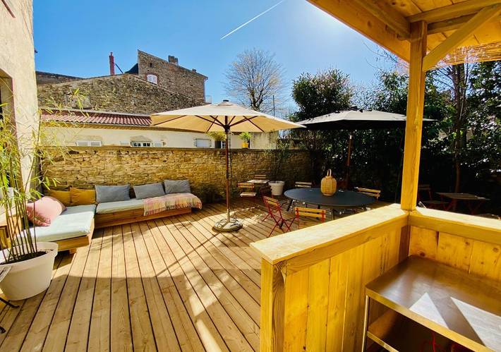 Location de vacances pour 12 personnes, avec terrasse à Billom - 4