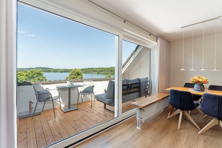 Ferienwohnung für 2 Personen, mit Balkon und Seeblick am Dieksee - 3
