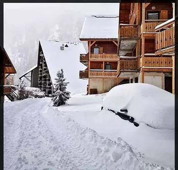 Gîte pour 6 personnes, avec vue à Réallon