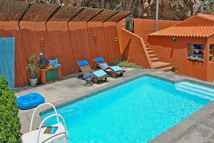 Casa rural para 2 personas, con terraza y jardín en Vega de San Mateo - 4