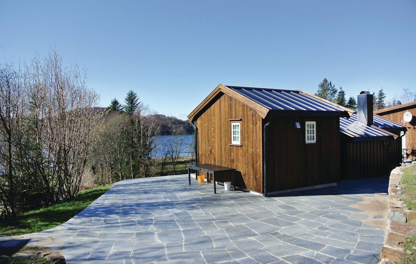 Ferienhaus für 6 Personen mit Garten in Farsund
