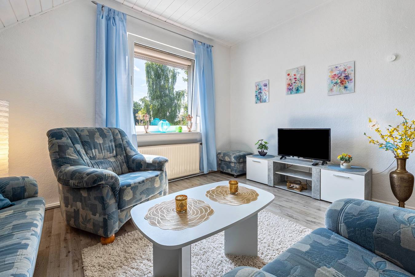 Ganze Wohnung, Ferienwohnung 'Elseaue' mit privatem Garten und Wi-Fi in Bünde, Wiehengebirge