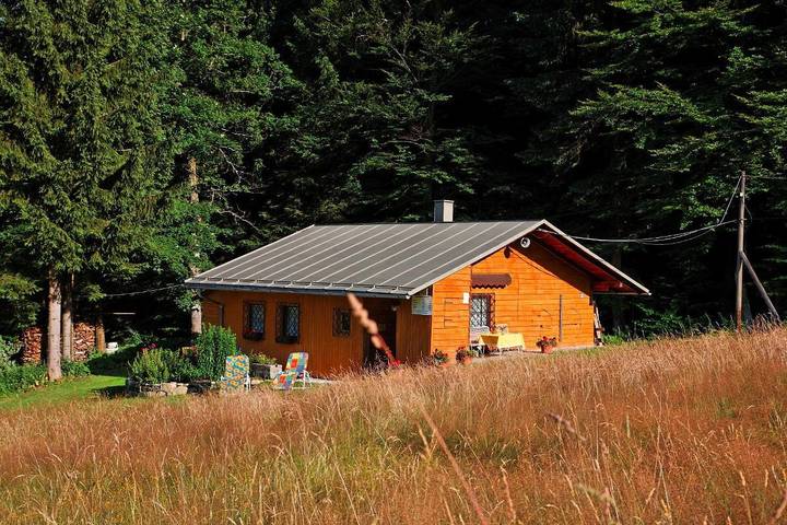Vakantiewoning voor 3 personen, with Balkon and Balkon/Terras as well as Terras and Tuin in het Beierse Woud